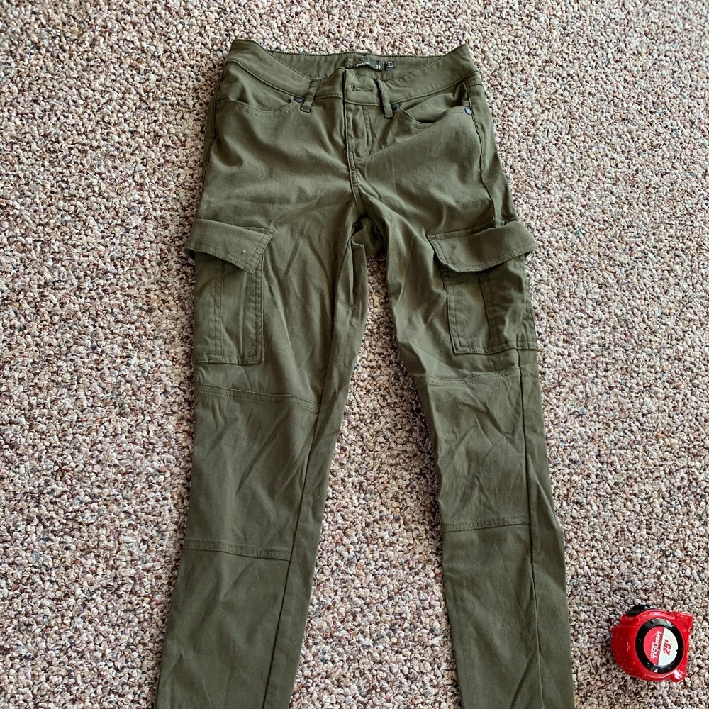Prana skinny cargo pants